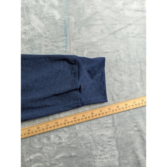 Rabbit Jogger Mens XL Blue Knit Running Stretch Drawstring Cuffed Logo USA Made - Picture 5 of 13